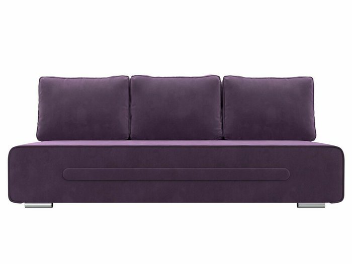 Прямой диван-кровать Приам сиреневого цвета - купить Прямые диваны по цене 33999.0
