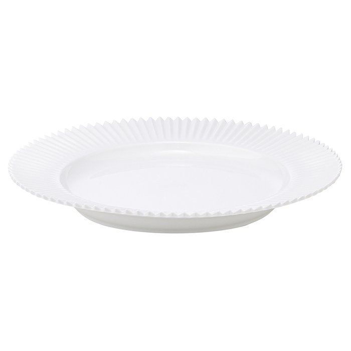 Набор из двух тарелок Edge белого цвета  - лучшие Тарелки в INMYROOM