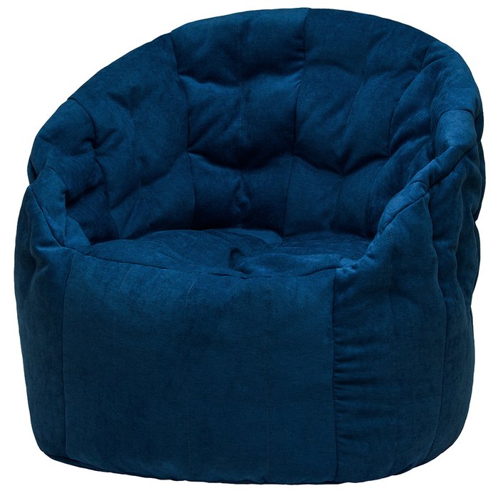 Кресло пенек Австралия темно-синего цвета