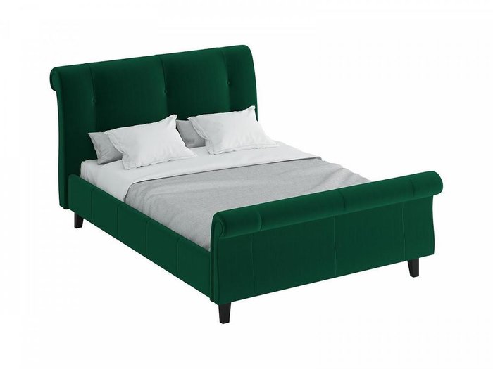 Кровать Lounge с высокой спинкой и декоративными элементами 160х200