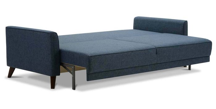 Диван-кровать Авилла синего цвета - лучшие Прямые диваны в INMYROOM