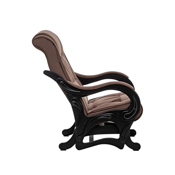 Кресло-маятник Модель 78 коричневого цвета - лучшие Интерьерные кресла в INMYROOM