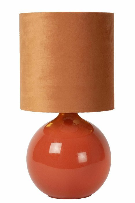 Настольная лампа Esterad 10519/81/53 (ткань, цвет оранжевый) - купить Настольные лампы по цене 12410.0