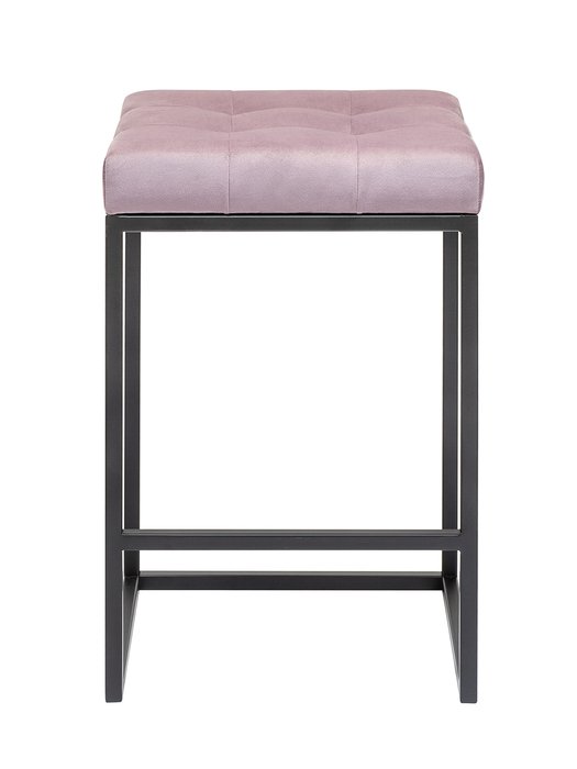 Стул полубарный Soho розово-черного цвета - лучшие Барные стулья в INMYROOM