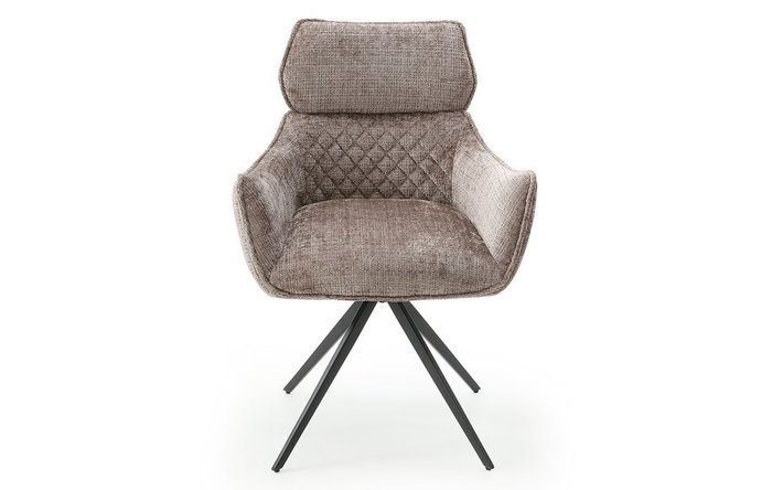 Обеденный стул Nelson серо-коричневого цвета - купить Обеденные стулья по цене 28350