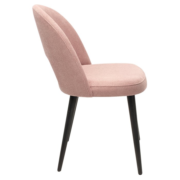 Стул мягкий Taro розового цвета - лучшие Обеденные стулья в INMYROOM