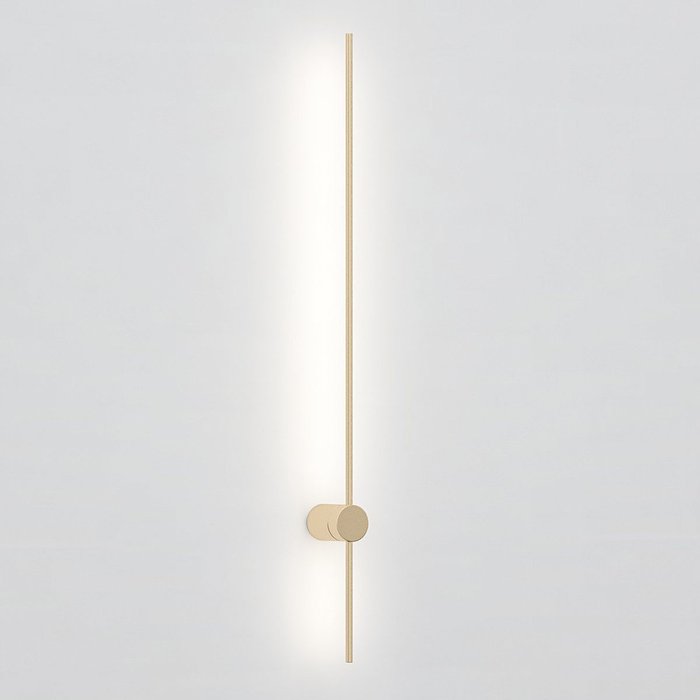 Настенный светильник Wall Lines L10 золотого цвета
