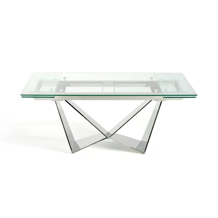 Обеденный стол со стеклянной столешницей - лучшие Обеденные столы в INMYROOM