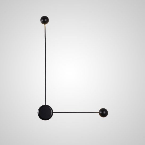 Бра Pin Wall Light C Black