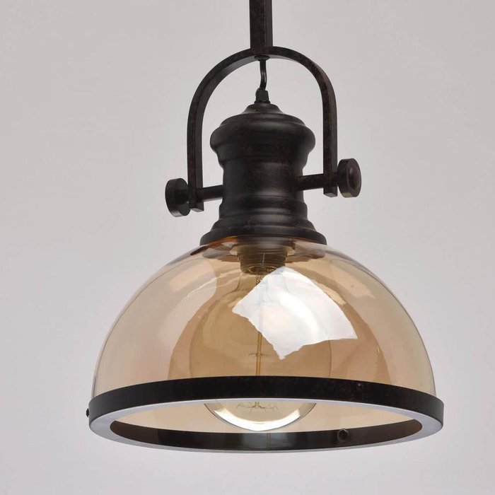 Подвесной светильник Нойвид из металла и стекла - купить Подвесные светильники по цене 11620.0