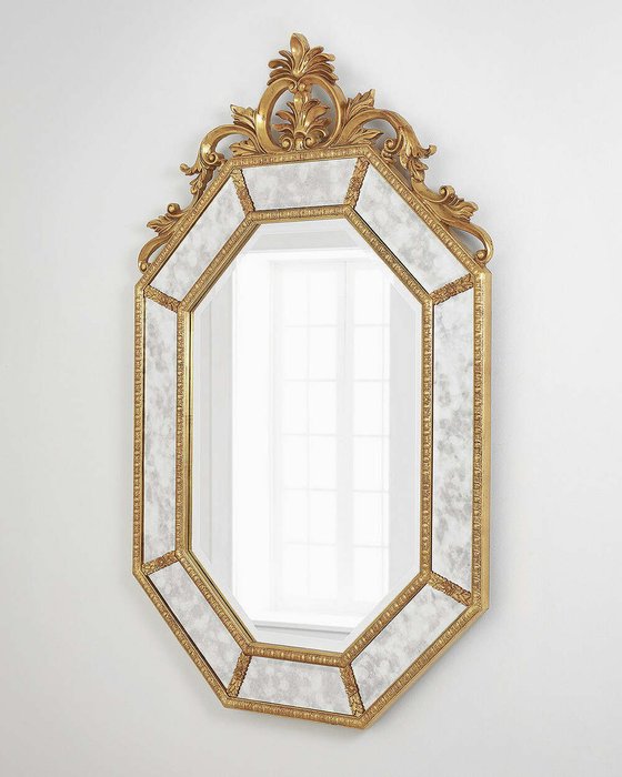 Настенное зеркало в раме "Лидс"   - купить Настенные зеркала по цене 54738.0