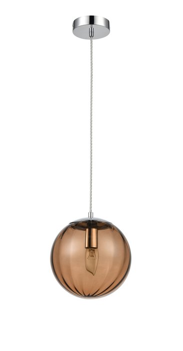Подвесной светильник Folie коричневого цвета - купить Подвесные светильники по цене 7610.0