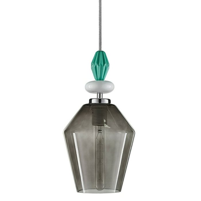 Подвесной светильник Amphora серого цвета - купить Подвесные светильники по цене 7550.0
