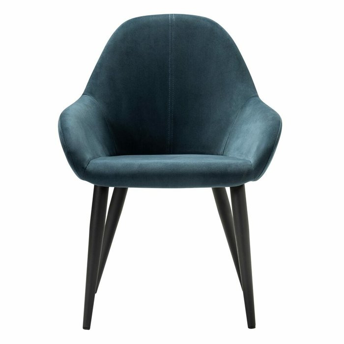 Стул-кресло Kent Diag темно-синего цвета - купить Обеденные стулья по цене 10990.0