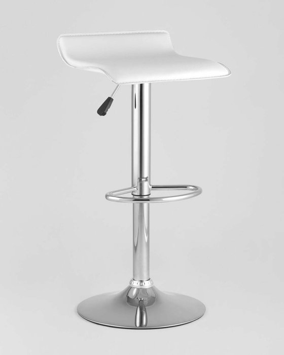 Стул барный Хай-Тек белого цвета - купить Барные стулья по цене 3190.0
