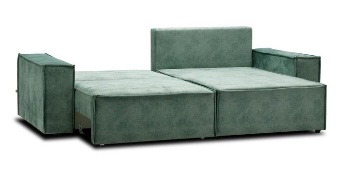 Угловой диван-кровать Фабио бирюзового цвета - лучшие Угловые диваны в INMYROOM