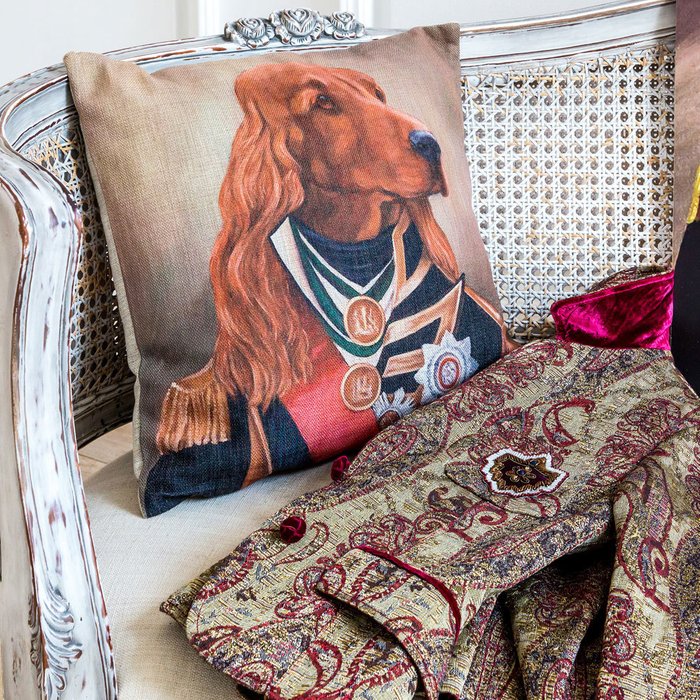 Декоративная подушка "Музейный экспонат" - лучшие Декоративные подушки в INMYROOM