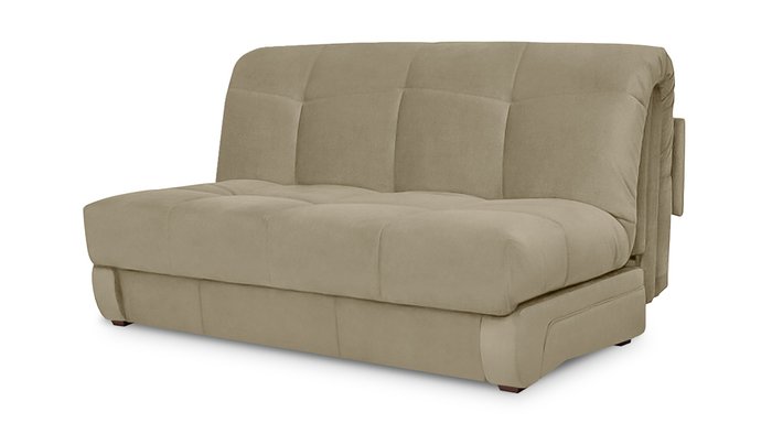 Диван-кровать Юпитер светло-коричневого цвета - купить Прямые диваны по цене 66100.0