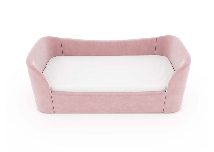 Диван-кровать Kidi Soft 90х200 розового цвета - лучшие Одноярусные кроватки в INMYROOM