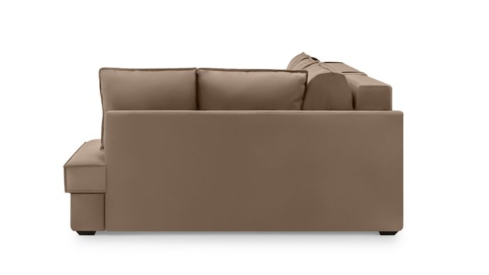 Угловой диван-кровать Колфилд светло-коричневого цвета - лучшие Угловые диваны в INMYROOM