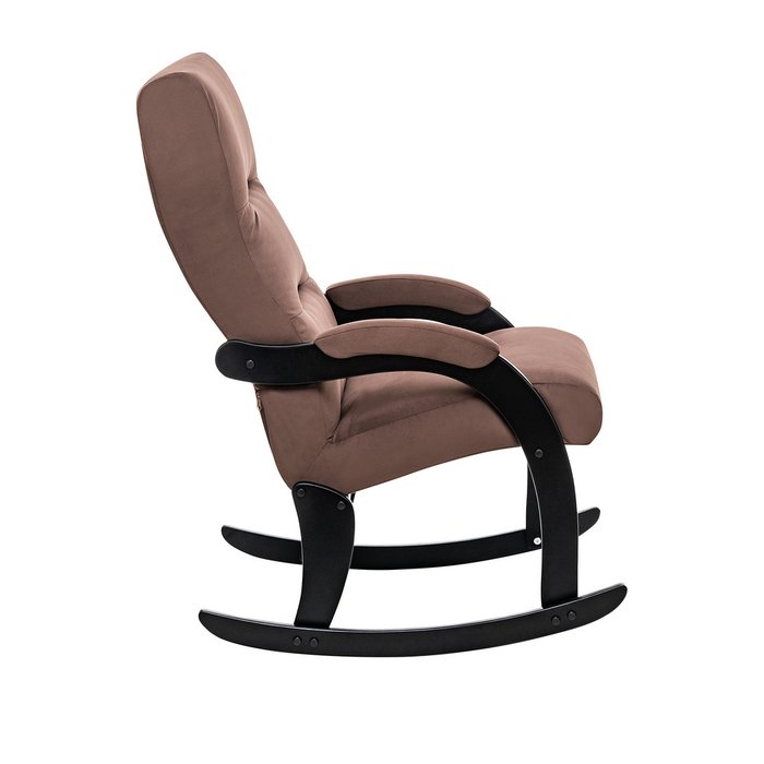 Кресло-качалка Дэми коричневого цвета - лучшие Интерьерные кресла в INMYROOM