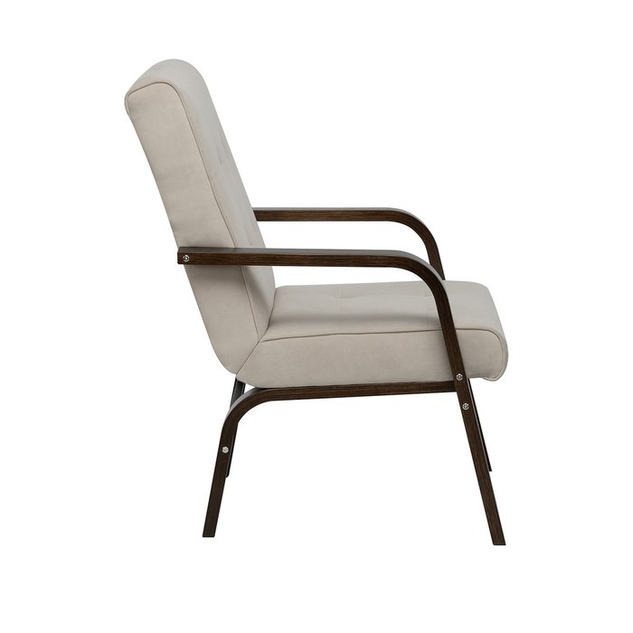 Кресло Модена коричнево-бежевого цвета  - лучшие Интерьерные кресла в INMYROOM
