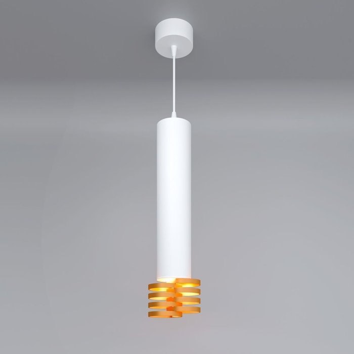 Подвесной светильник DLN103 GU10 белый/золото DLN102/DLN103 - купить Подвесные светильники по цене 995.0