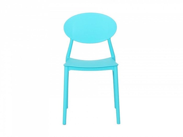 Стул Toby голубого цвета - купить Обеденные стулья по цене 3920.0