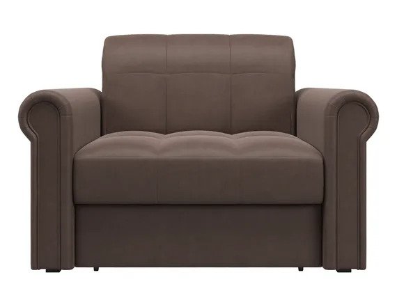 Кресло-кровать Палермо темно-коричневого цвета - купить Интерьерные кресла по цене 34700.0