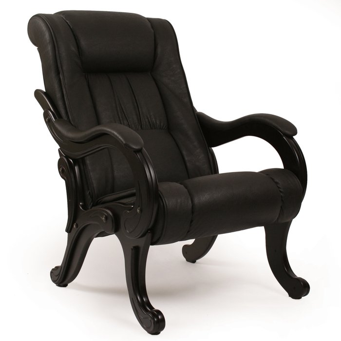 Кресло для отдыха Модель 71 черного цвета