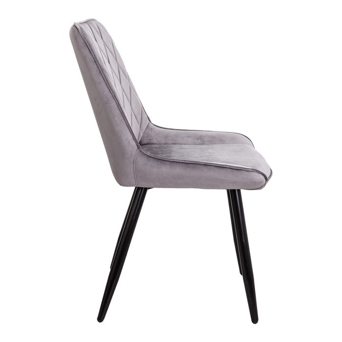 Стул Nika светло-серого цвета - лучшие Обеденные стулья в INMYROOM