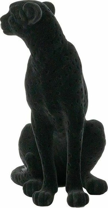 Фигурка Леопард черного цвета - лучшие Фигуры и статуэтки в INMYROOM