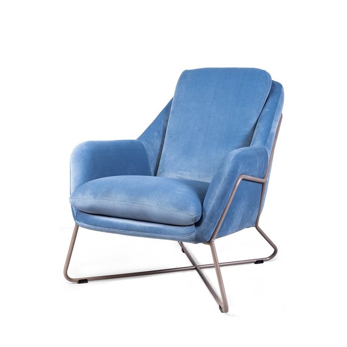 Кресло Apalotta синего цвета