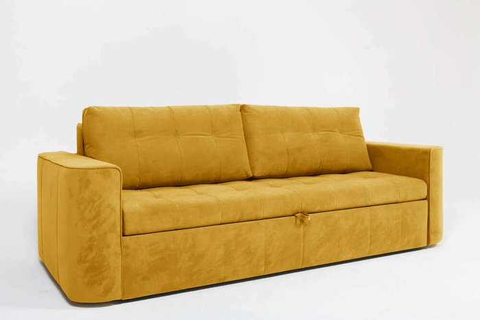 Диван-кровать Boston желтого цвета - купить Прямые диваны по цене 68200.0