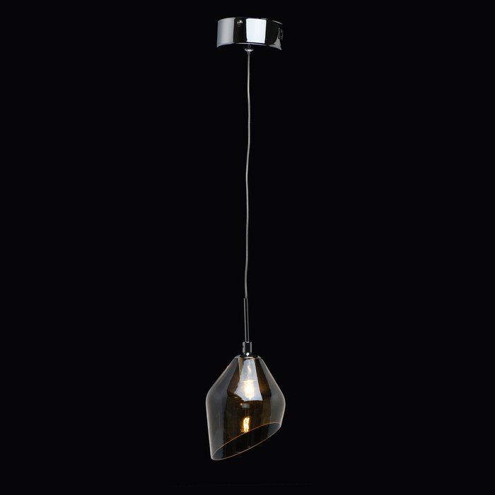 Подвесной светильник Бремен янтарного цвета - купить Подвесные светильники по цене 4260.0