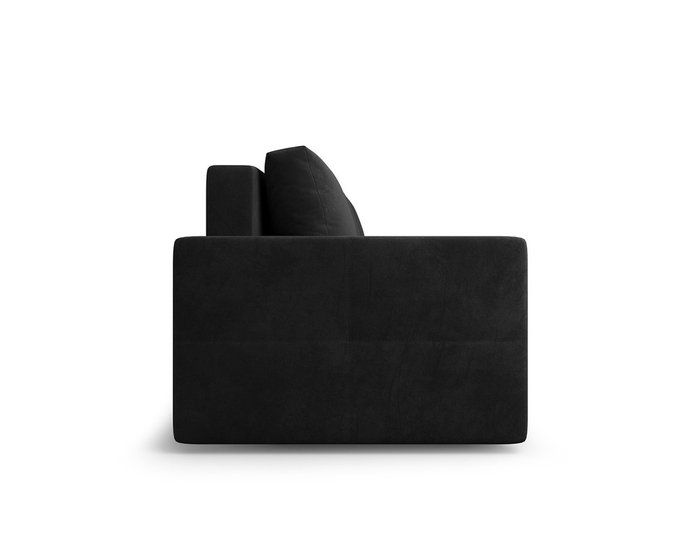 Прямой диван-кровать Марсель 2 черного цвета - лучшие Прямые диваны в INMYROOM