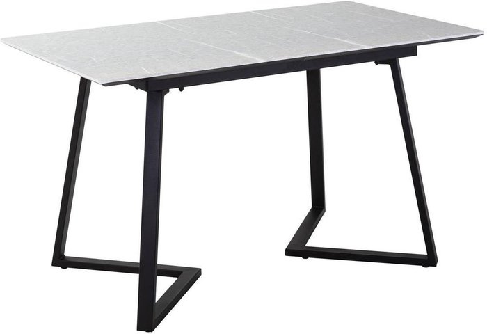 Стол обеденный раздвижной Роналдо серого цвета
