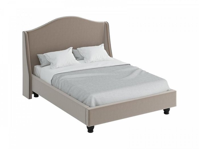 Кровать "Soul" с высокой спинкой и декоративными элементами 160х200 см
