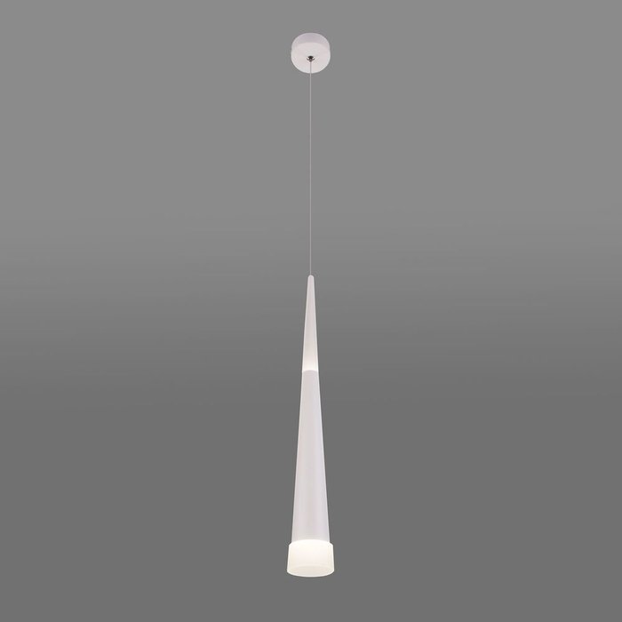 Подвесной светодиодный светильник DLR038 7+1W 4200K белый матовый - купить Подвесные светильники по цене 1360.0