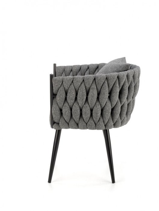 Стул-кресло Avatar серого цвета - купить Обеденные стулья по цене 23983.0