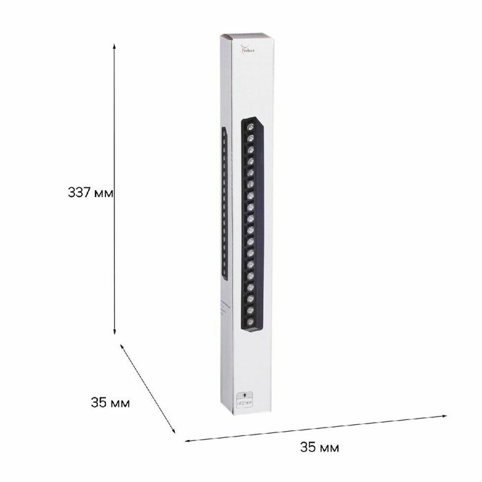 Трековый магнитный светильник Reluce 13004-9.3-001UR magnetic LED18W BK - лучшие Трековые светильники в INMYROOM Трековый магнитный светильник Reluce 13004-9.3-001UR magnetic LED18W BK - лучшие Трековые светильники в INMYROOM