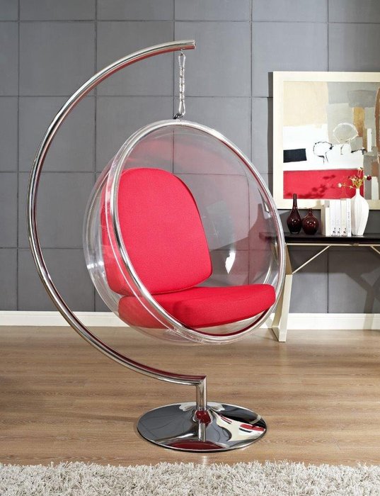 Кресло Bubble Chair with Stand  - купить Интерьерные кресла по цене 86500.0
