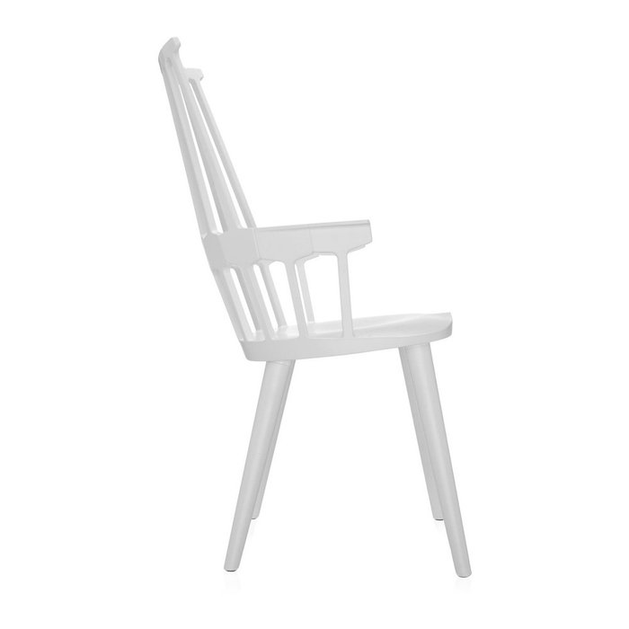 Стул Comback белого цвета - лучшие Обеденные стулья в INMYROOM