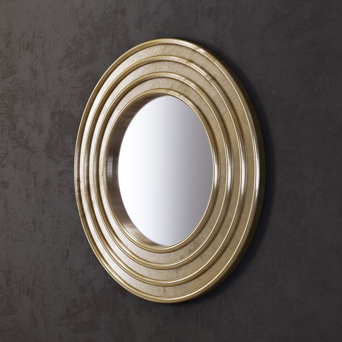 Зеркало Richmond золотого цвета - купить Настенные зеркала по цене 50050.0