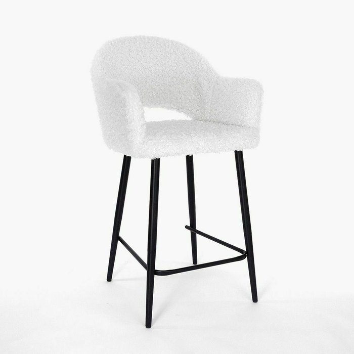Барный стул Белладжио черно-белого цвета