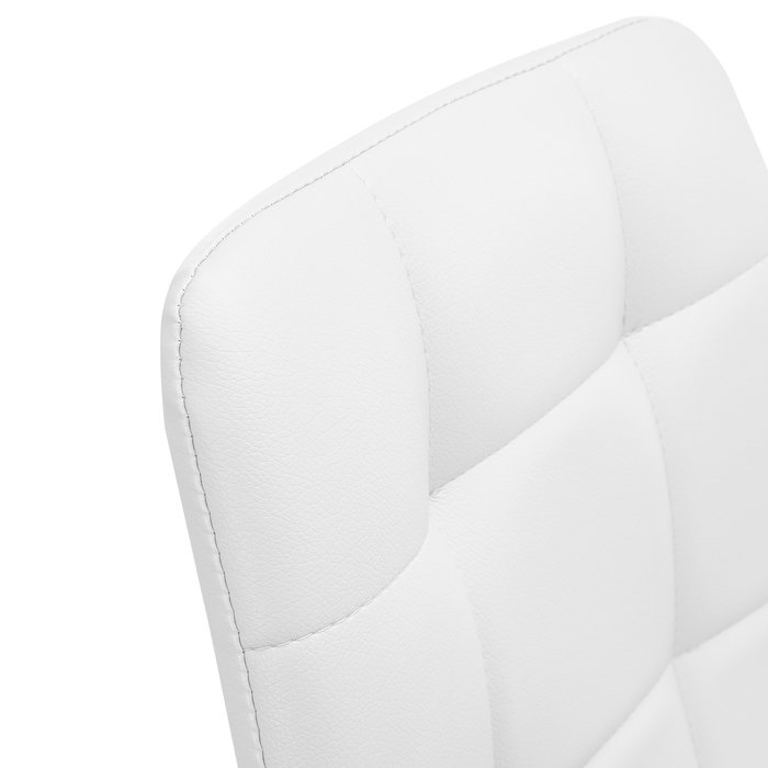Обеденный стул Скай экокожа белого цвета - лучшие Обеденные стулья в INMYROOM