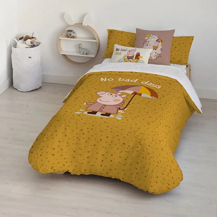 Пододеяльник Peppa Pig No Bad Days Разноцветный 175 темы 140 x 200 cm - купить Пододеяльники по цене 12026 Пододеяльник Peppa Pig No Bad Days Разноцветный 175 темы 140 x 200 cm - купить Пододеяльники по цене 12026