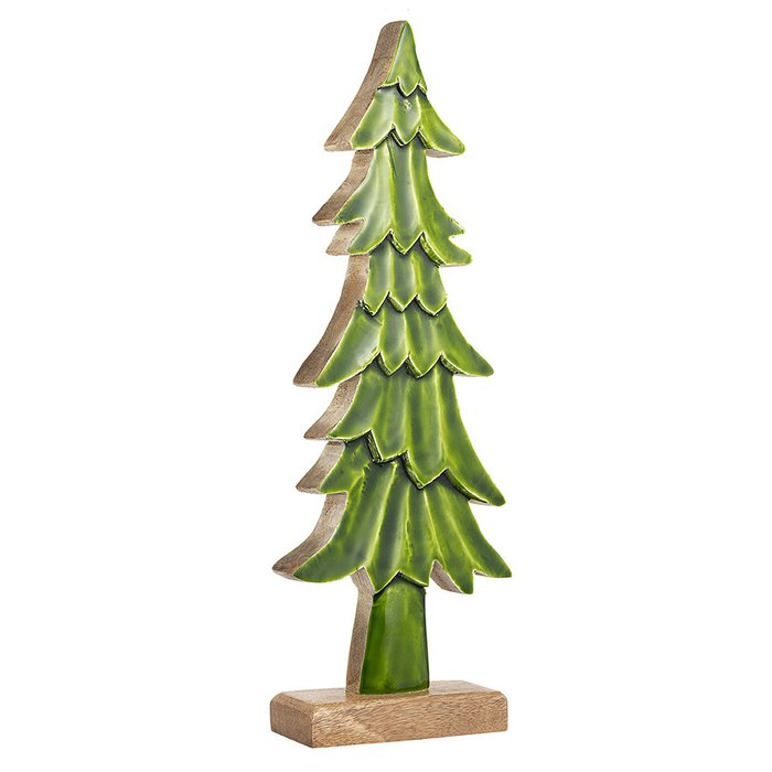 Декор новогодний Nordic tree зеленого цвета 40 см Декор новогодний Nordic tree зеленого цвета 40 см
