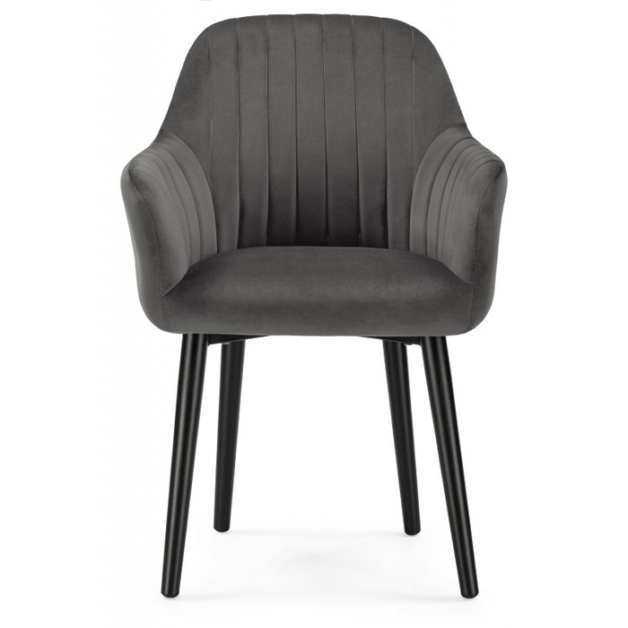 Обеденный стул Бри серого цвета - купить Обеденные стулья по цене 7990.0