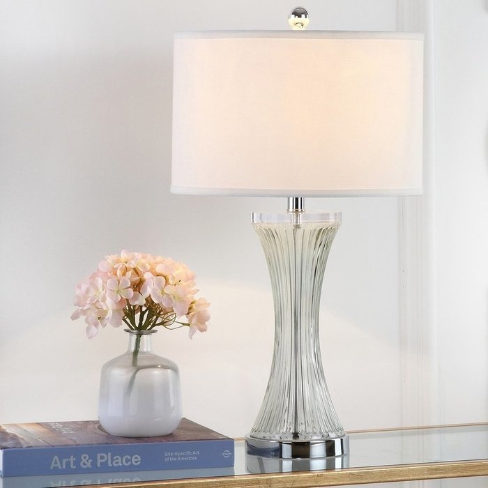 Настольная лампа Наоми белого цвета - лучшие Настольные лампы в INMYROOM